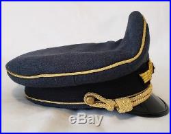 WW2 German Luftwaffe Airforce Generals Officers Peak Visor Costume Hat Cap