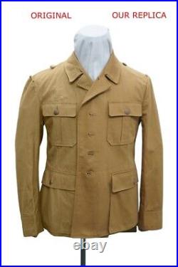 WW2 German Luftwaffe DAK/Tropical Afrikakorps M41 Sand Field Tunic