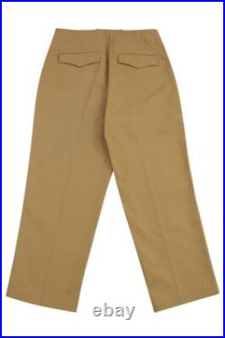 WW2 German Luftwaffe DAK/Tropical Afrikakorps Sand Straight Trousers
