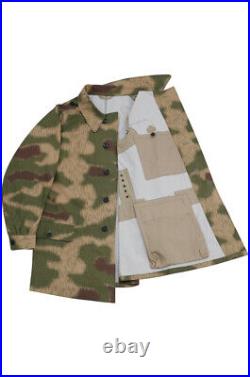 WW2 German Luftwaffe Field Division Marsh Sumpfsmuster 44 Camo smock