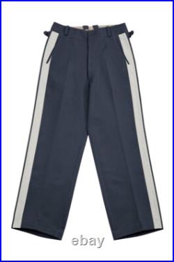 WW2 German Luftwaffe General Gabardine Straight Trousers