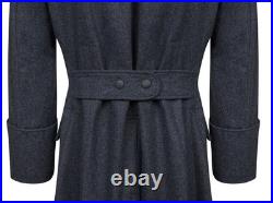 WW2 German Luftwaffe M35 Blue Grey Wool Greatcoat Reproduction