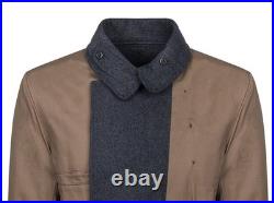 WW2 German Luftwaffe M35 Blue Grey Wool Greatcoat Reproduction
