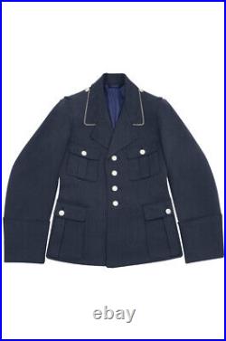 WW2 German Luftwaffe M35 Officer Gabardine Jacket dress tunic short cut