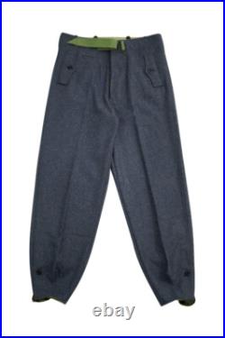 WW2 German Luftwaffe blue grey wool panzer trousers
