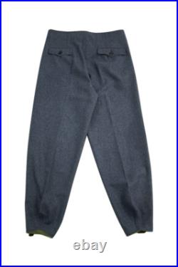 WW2 German Luftwaffe blue grey wool panzer trousers