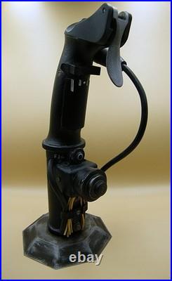 WW2 German Luftwaffe control grip, stick KG-12E real size plastic model