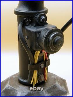 WW2 German Luftwaffe control grip, stick KG-12E real size plastic model