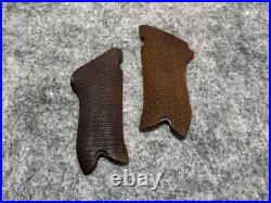 WW2 German Luger P08 Pistol Wood Grips Set A