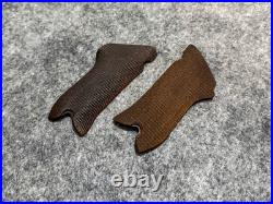 WW2 German Luger P08 Pistol Wood Grips Set A