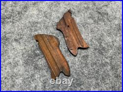 WW2 German Luger P08 Pistol Wood Grips Set A