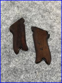 WW2 German Luger P08 Pistol Wood Grips Set C
