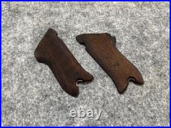 WW2 German Luger P08 Pistol Wood Grips Set C