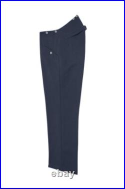 WW2 German M35 Luftwaffe blue grey Gabardine trousers