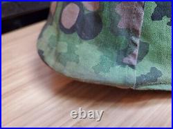 WW2 German M35, M40, M 42 Size 64 Helmet Cover, Two Sided, Expert Quality Repro