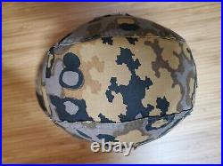 WW2 German M35, M40, M 42 Size 64 Helmet Cover, Two Sided, Expert Quality Repro