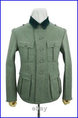 WW2 German M36 Elite EM Fieldgrey Wool Tunic Feldbluse II