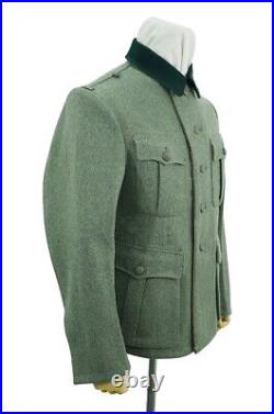 WW2 German M36 Elite EM Fieldgrey Wool Tunic Feldbluse II