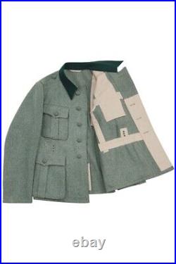 WW2 German M36 Elite Officer Fieldgrey Wool Tunic Feldbluse II