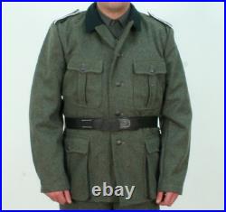 WW2 German M36 Field Grey Wool Tunic Reproduction