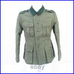 WW2 German M36 Field Grey Wool Tunic Reproduction