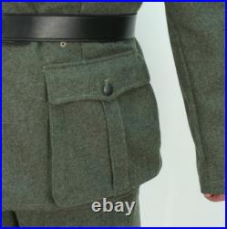 WW2 German M36 Field Grey Wool Tunic Reproduction