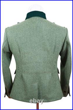 WW2 German M36 Heer EM fieldgrey wool tunic Feldbluse (5 buttons)