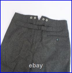 WW2 German M36 Slate Grey Wool Trousers Reproduction