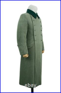 WW2 German M36 Waffen Elite EM Wool Greatcoat