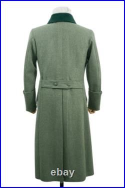 WW2 German M36 Waffen Elite EM Wool Greatcoat
