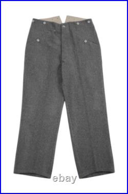 WW2 German M36 heer / elite stone grey wool trousers