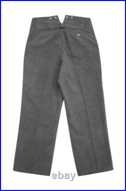 WW2 German M36 heer / elite stone grey wool trousers