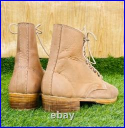 WW2 German M37 Low Boots Repro Army Military Hobnail Leather All Sizes New