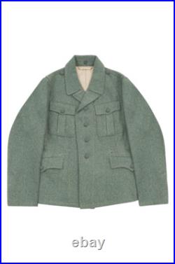 WW2 German M37 elite EM fieldgrey wool tunic Feldbluse