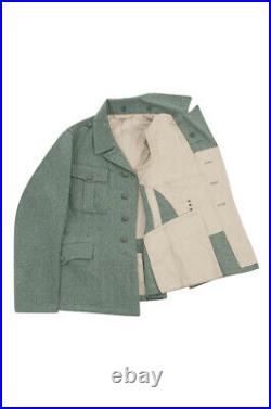 WW2 German M37 elite EM fieldgrey wool tunic Feldbluse