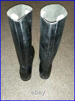 WW2 German M39 Jack Boots Marching Riding Motorcycle Cavalry Hobnails Size 11
