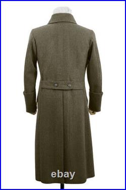 WW2 German M40 Heer DAK EM Brown wool Greatcoat