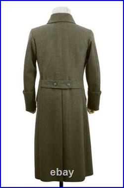WW2 German M40 Heer DAK EM Brown wool Greatcoat XL