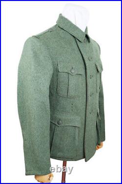 WW2 German M40 Heer EM fieldgrey wool tunic Feldbluse
