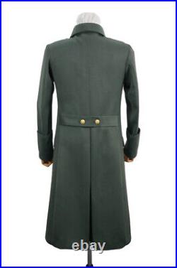 WW2 German M40 Kriegsmarine Coastal Officer Gabardine Greatcoat