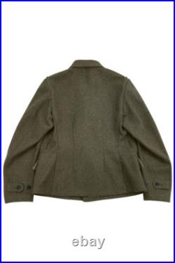 WW2 German M40 Luftwaffe EM/NCO brown grey wool flight tunic Fliegerbluse