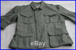 WW2 German M40 Tunic (Feldbluse), High Quality, Wool, Medium