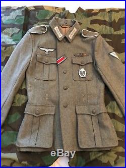 WW2 German M40 Tunic Reproduction (At The Front)