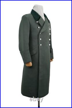 WW2 German M40 Waffen Elite Officer Gabardine Greatcoat