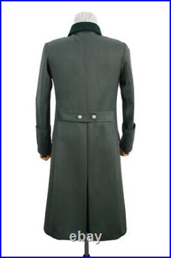 WW2 German M40 Waffen Elite Officer Gabardine Greatcoat