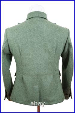 WW2 German M40 elite EM fieldgrey wool tunic Feldbluse