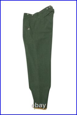 WW2 German M40 gebirgsjägers field wool trousers