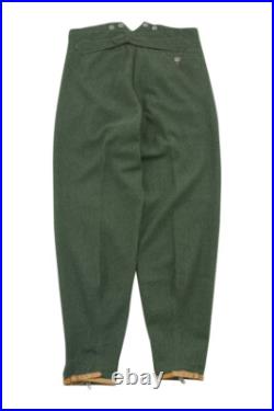 WW2 German M40 gebirgsjägers field wool trousers