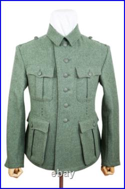 WW2 German M41 Heer EM fieldgrey wool tunic Feldbluse