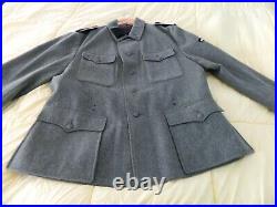 WW2 German M42 Feldbluse Tunic Coat